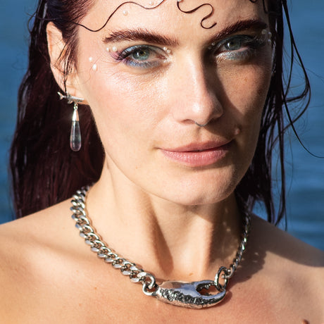 Pinch me! Stainless Steel Necklace (PRE ORDER)