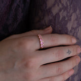 Berry Bliss Ombre Sapphire Ring