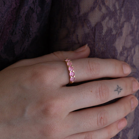 Berry Bliss Ombre Sapphire Ring