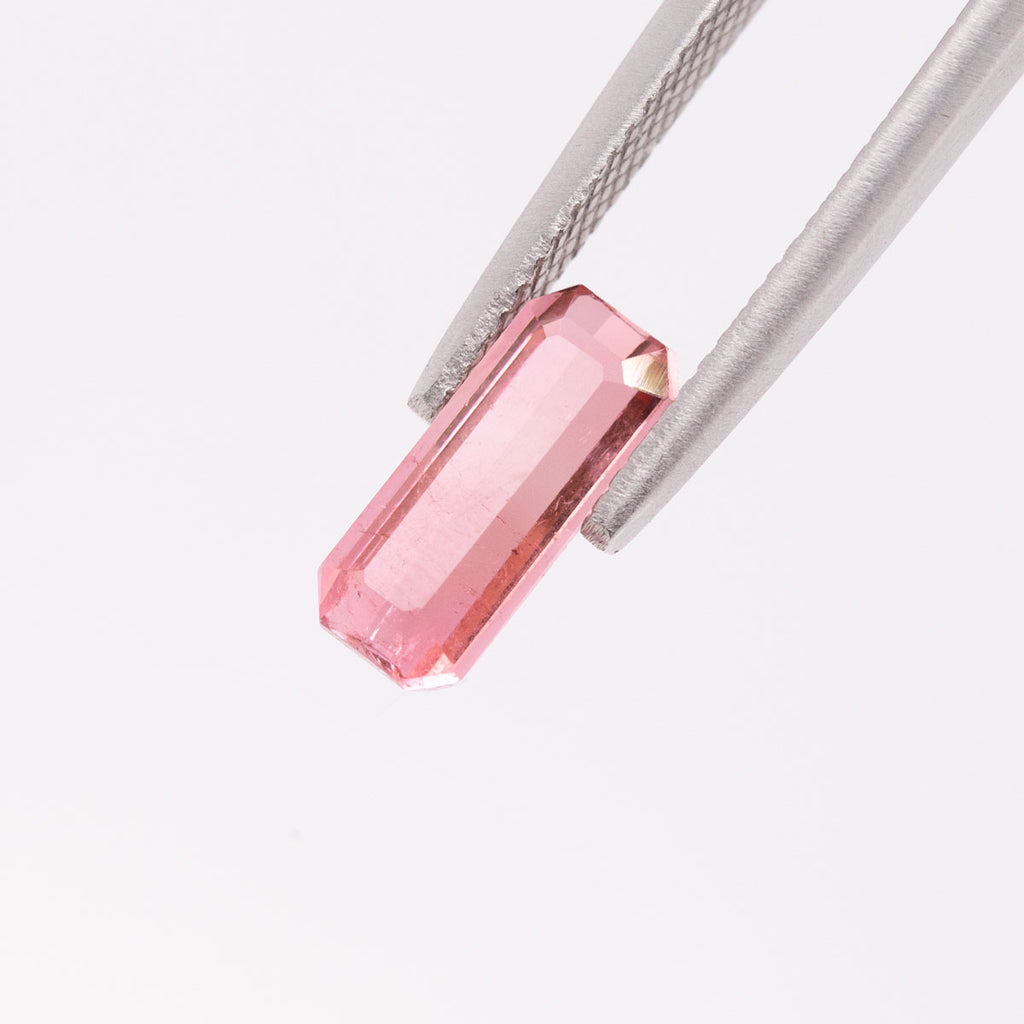 Pink Tourmaline Rectangular Step Cut 2.25 carats