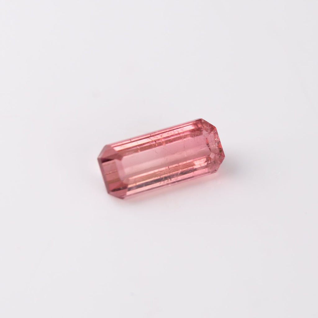 Pink Tourmaline Rectangular Step Cut 2.25 carats
