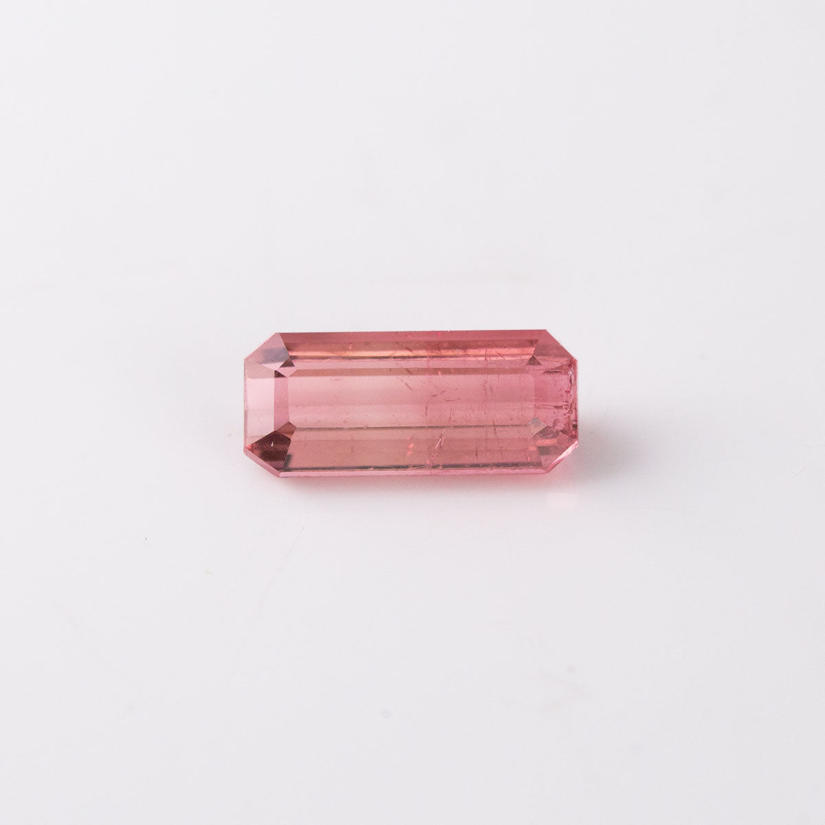 Pink Tourmaline Rectangular Step Cut 2.25 carats