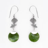 Pīwakawaka Pounamu Earrings
