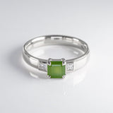 Little Princess Pounamu Diamond ring in Gold or Platinum