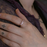Lilac Lullabies Ombre Amethyst Ring