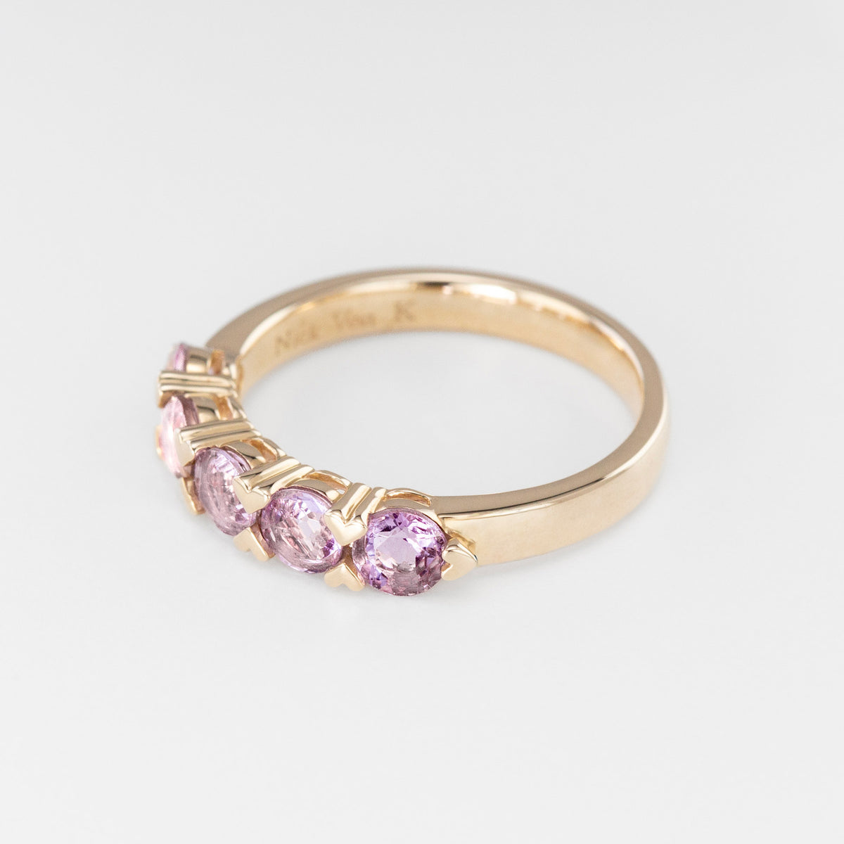 Lilac Lullabies Ombre Amethyst Ring