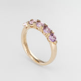 Lilac Lullabies Ombre Amethyst Ring