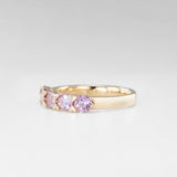 Lilac Lullabies Ombre Amethyst Ring