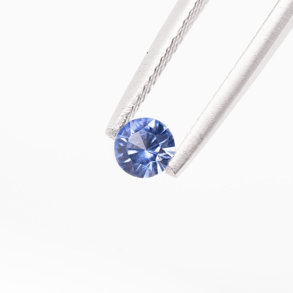 Cornflower Blue Sapphire Round faceted 0.5 carat