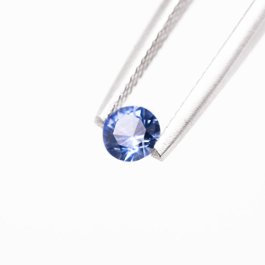 Cornflower Blue Sapphire Round faceted 0.5 carat