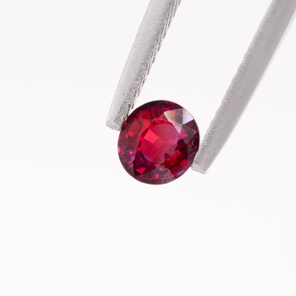 Red Ruby Oval 0.71 carat