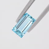 Parisian Sky Blue Rectangular Aquamarine 1.95 carats
