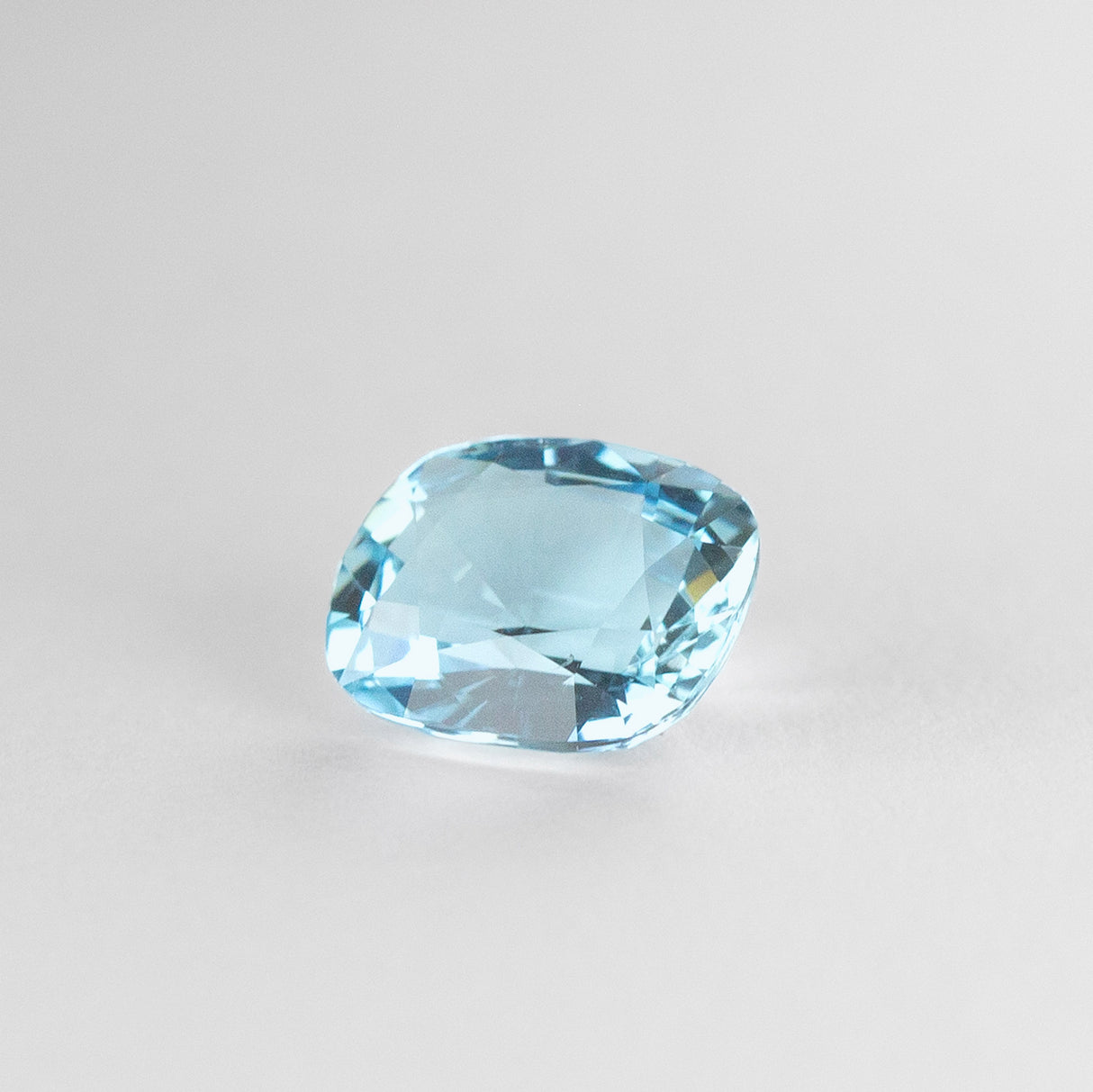Arendelle Blue Cushion Aquamarine 1.62 carats