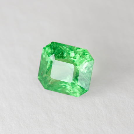 Brat Green Garnet Octagonal Step cut 1.63 carats