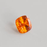 Mandarin Orange Spessartine Cushion Garnet 1.35 carat