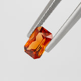 Fireside Orange Spessartine Garnet Octagonal  1.39 carats
