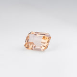 Apricot Sapphire Octagonal 1.12 carats