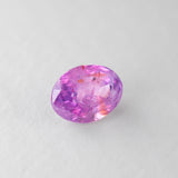 Lipstick Pink Sapphire Oval cut 2.11 carats