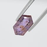Lavender Haze Sapphire Hexagonal Step Cut 2.41 carats