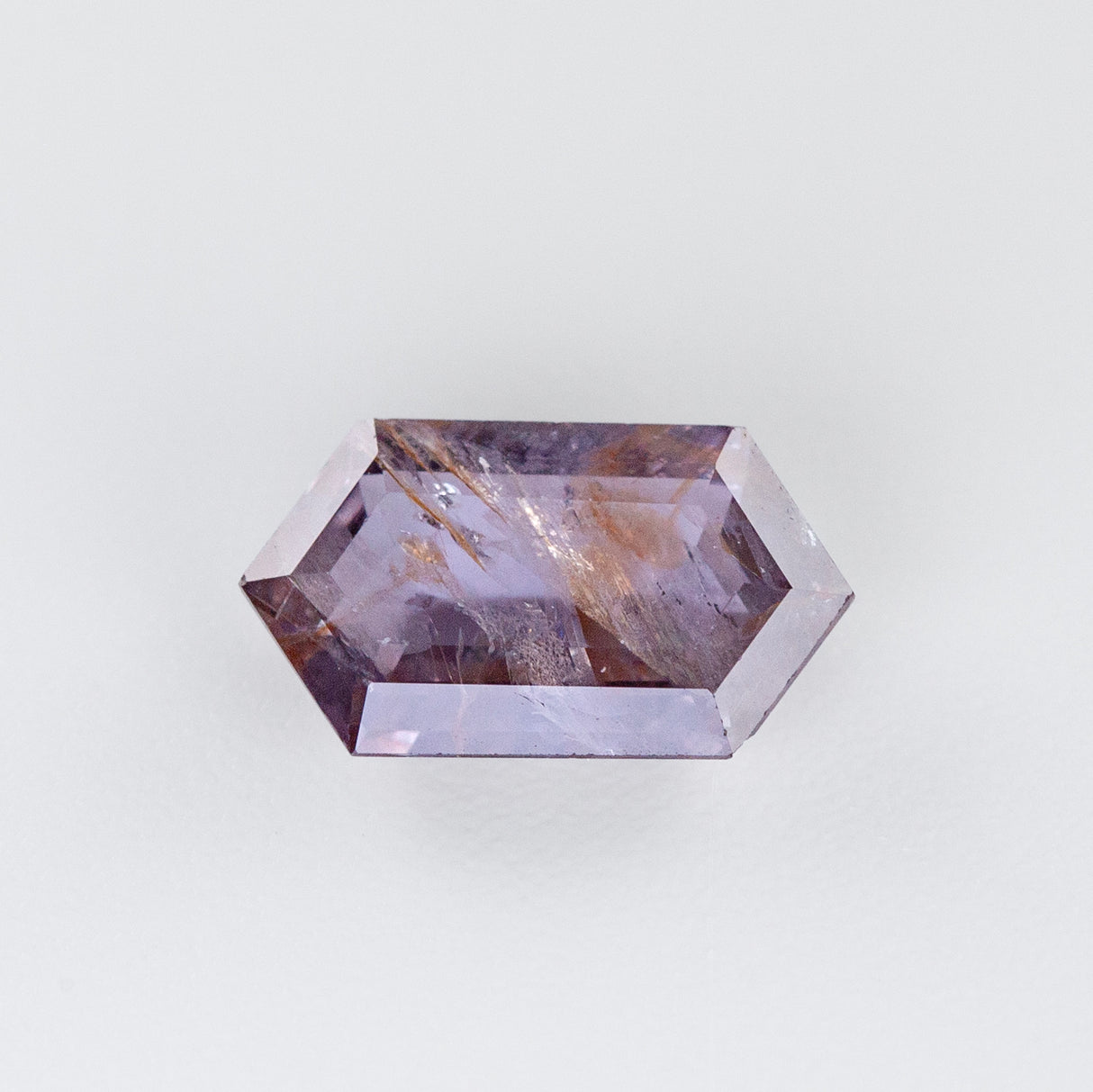 Lavender Haze Sapphire Hexagonal Step Cut 2.41 carats