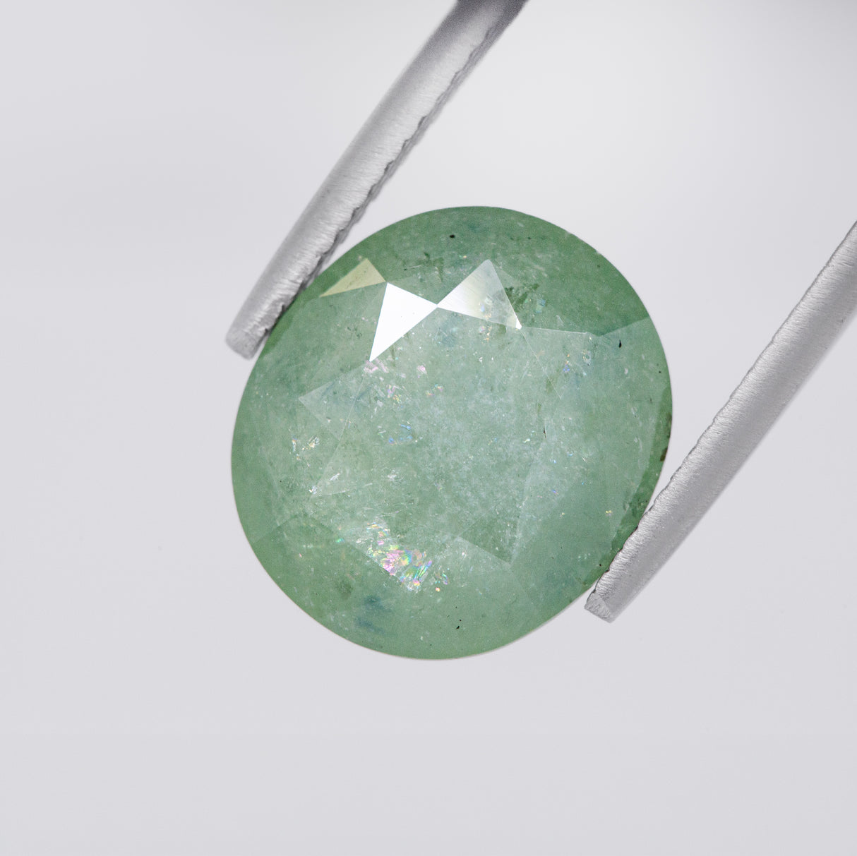 Fairy Dust Oval Sapphire 9.47 carats