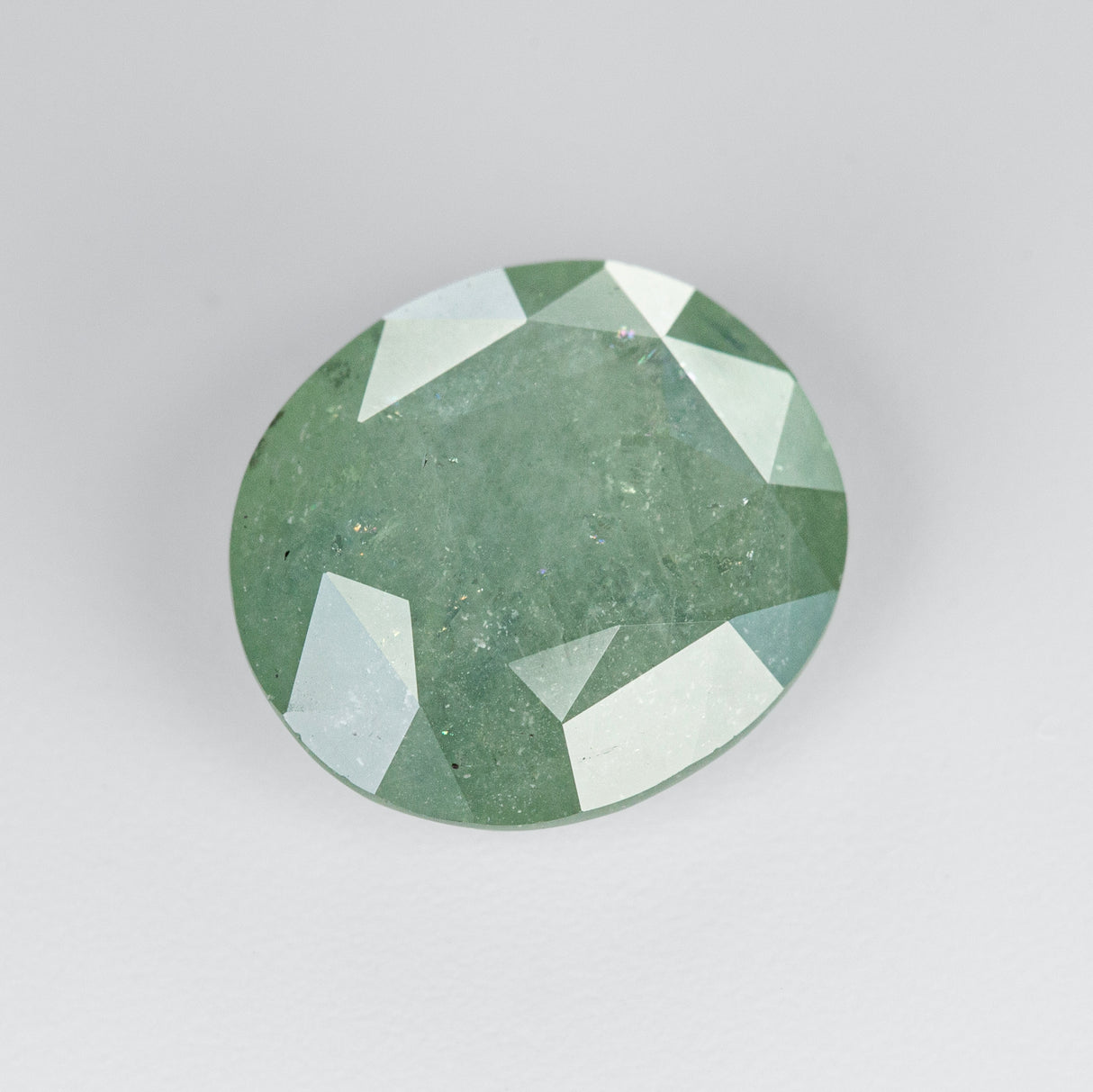 Fairy Dust Oval Sapphire 9.47 carats
