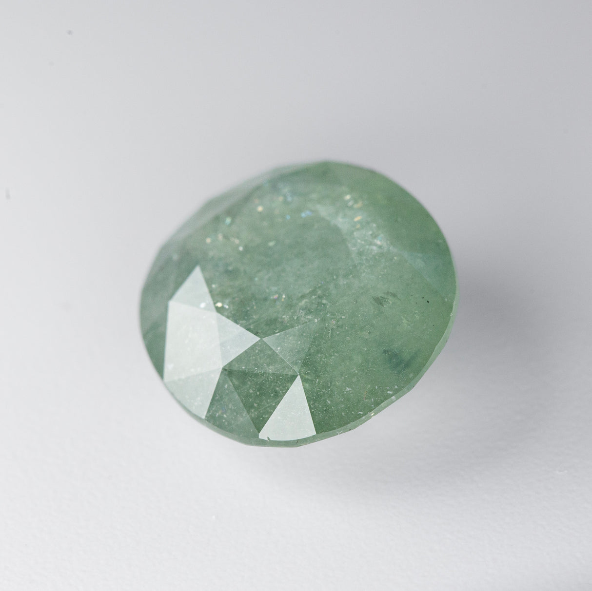 Fairy Dust Oval Sapphire 9.47 carats