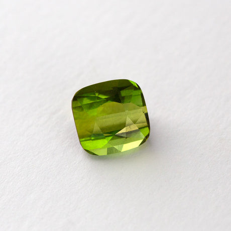 Olive Green Tourmaline Rectangular Cushion Cut 4.88 carat