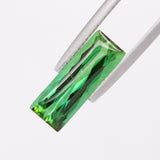 Matrix Green Tourmaline Rectangular Cabochon cut 3.2 carats