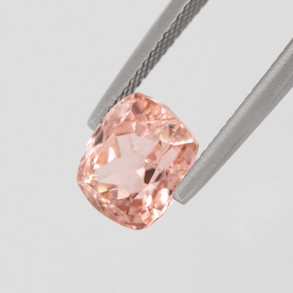 Ballet Slipper Pink Tourmaline Rectangular Cushion 3.61 carats