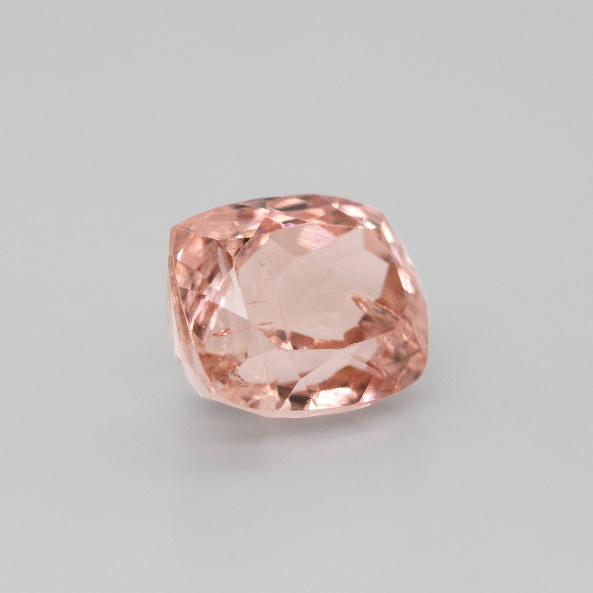 Ballet Slipper Pink Tourmaline Rectangular Cushion 3.61 carats