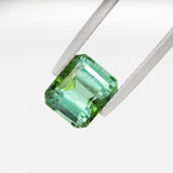 Sea Foam green bi-colour Tourmaline Octagonal 2.42 carats