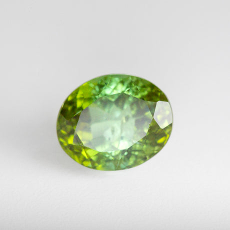 Mossy Tree Green Tourmaline Oval 4.16 carats