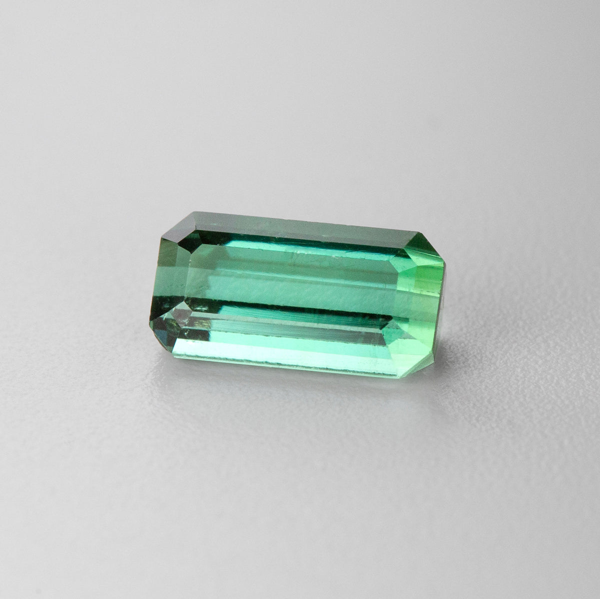 Seaglass Green Tourmaline octagonal 1.70 carats