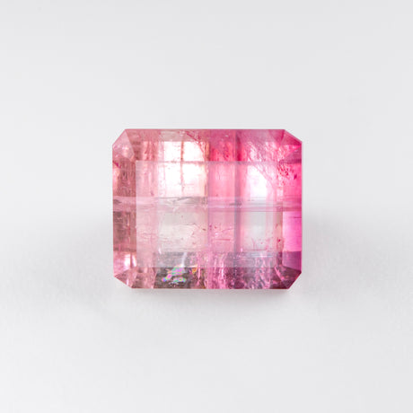 Strawberry Shortcake Bi-Colour Tourmaline Octagonal 4.01 carats