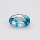 Caribbean Blue Zircon Oval 3.41 carats
