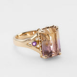 Sacred Flame Ametrine Ring