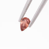 Strawberry Sapphire Pear 0.52 carat