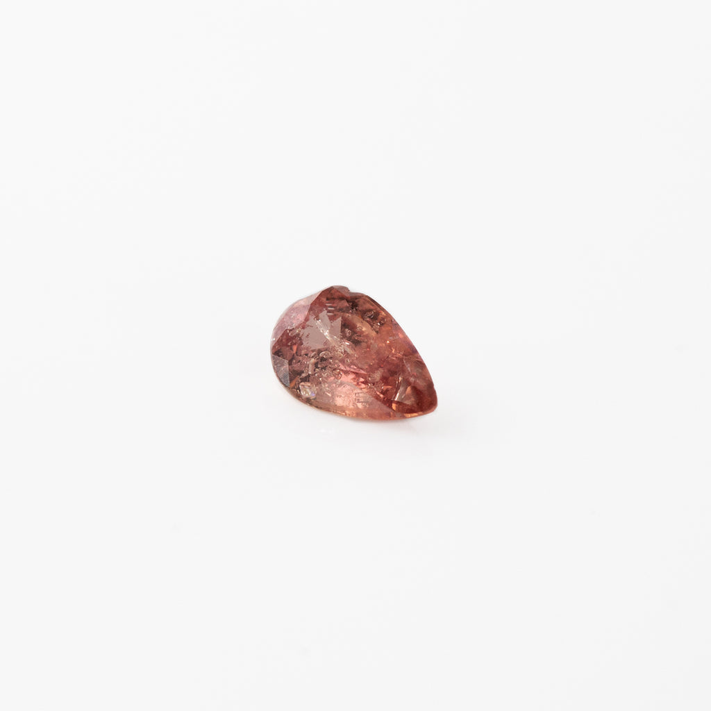 Strawberry Sapphire Pear 0.52 carat