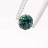 Green Blue Bi-Colour Sapphire Round 0.85 carat