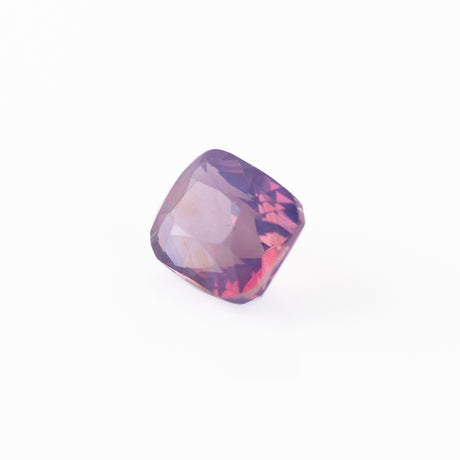 Purple Pink Bi-Colour Sapphire Cushion 1.09 carat