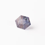 Icy Lilac Salt and Pepper Sapphire Hexagonal cut 1.16 carats