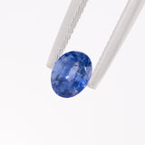 Violet Blue Sapphire Oval 1.24 carat