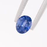 Violet Blue Sapphire Oval 1.24 carat