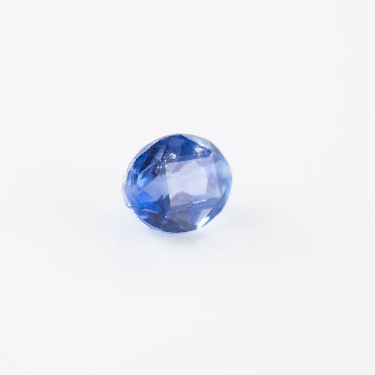 Violet Blue Sapphire Oval 1.24 carat