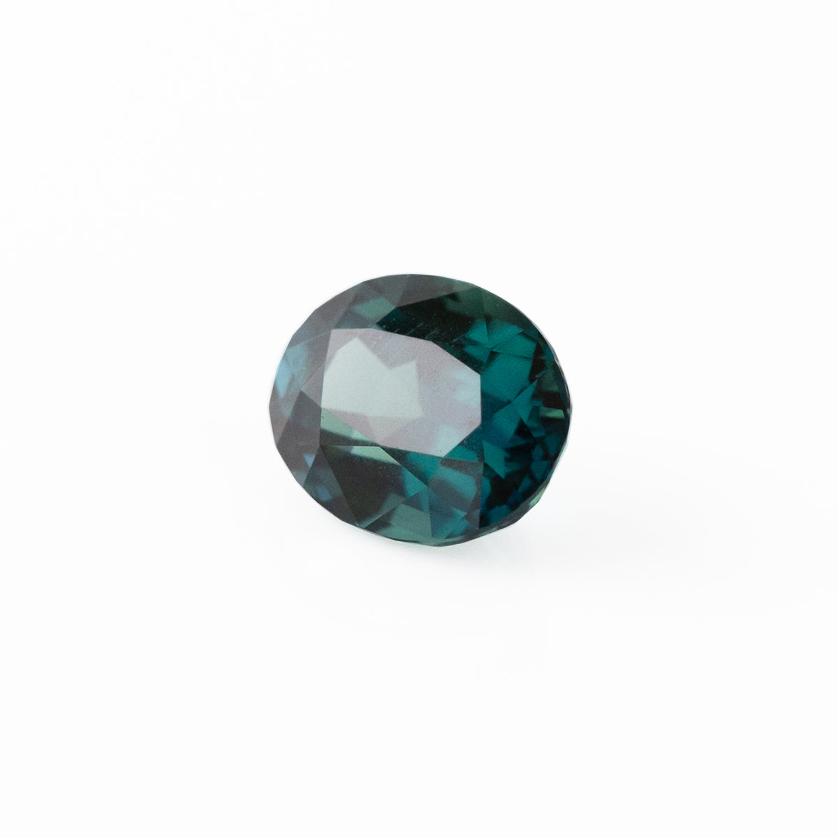 Teal Sapphire Oval 1.29 carat