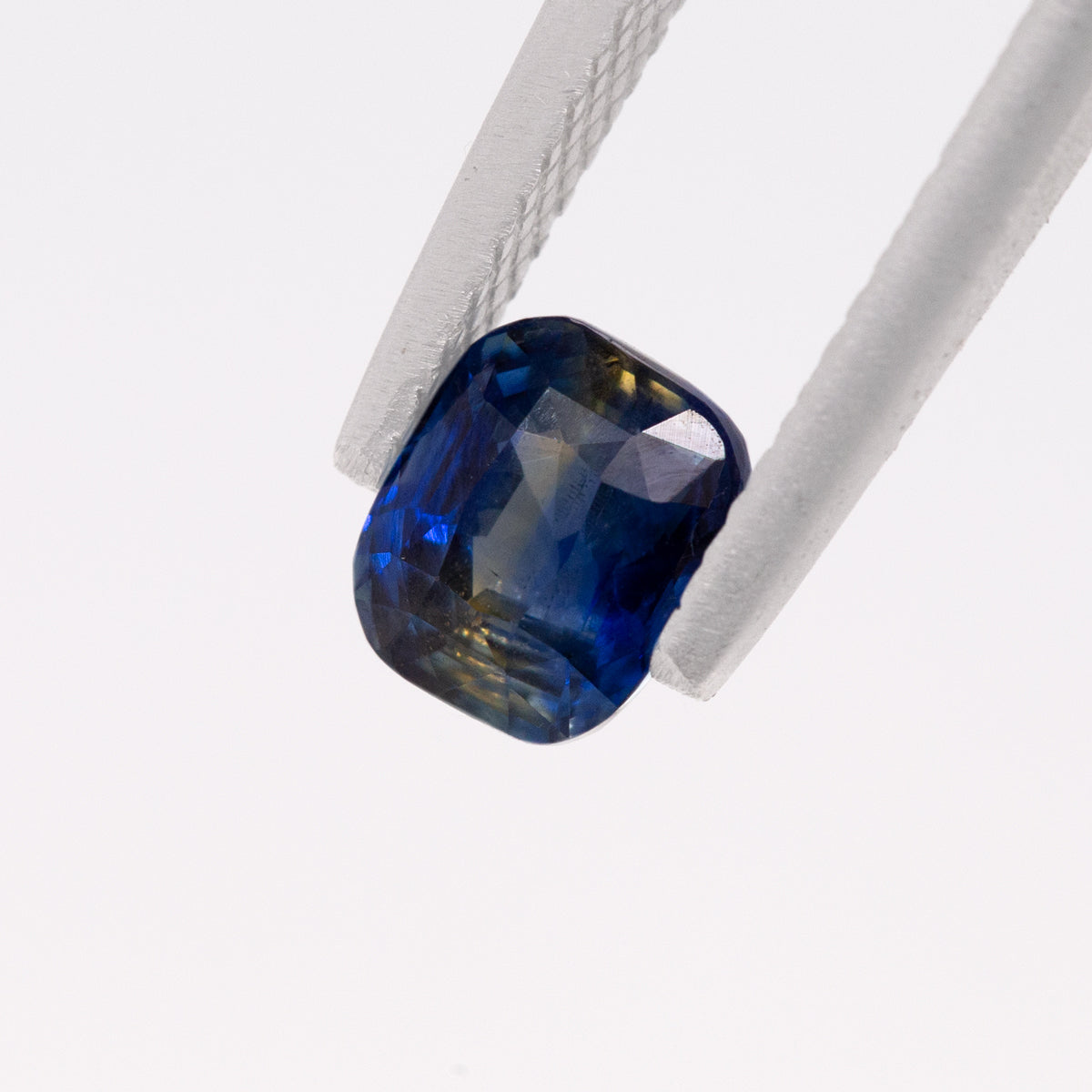 Blue Yellow Bi-Colour Sapphire Cushion 1.52 carat