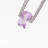 Lilac Pink Sapphire Rectangular cut 1.56 carats