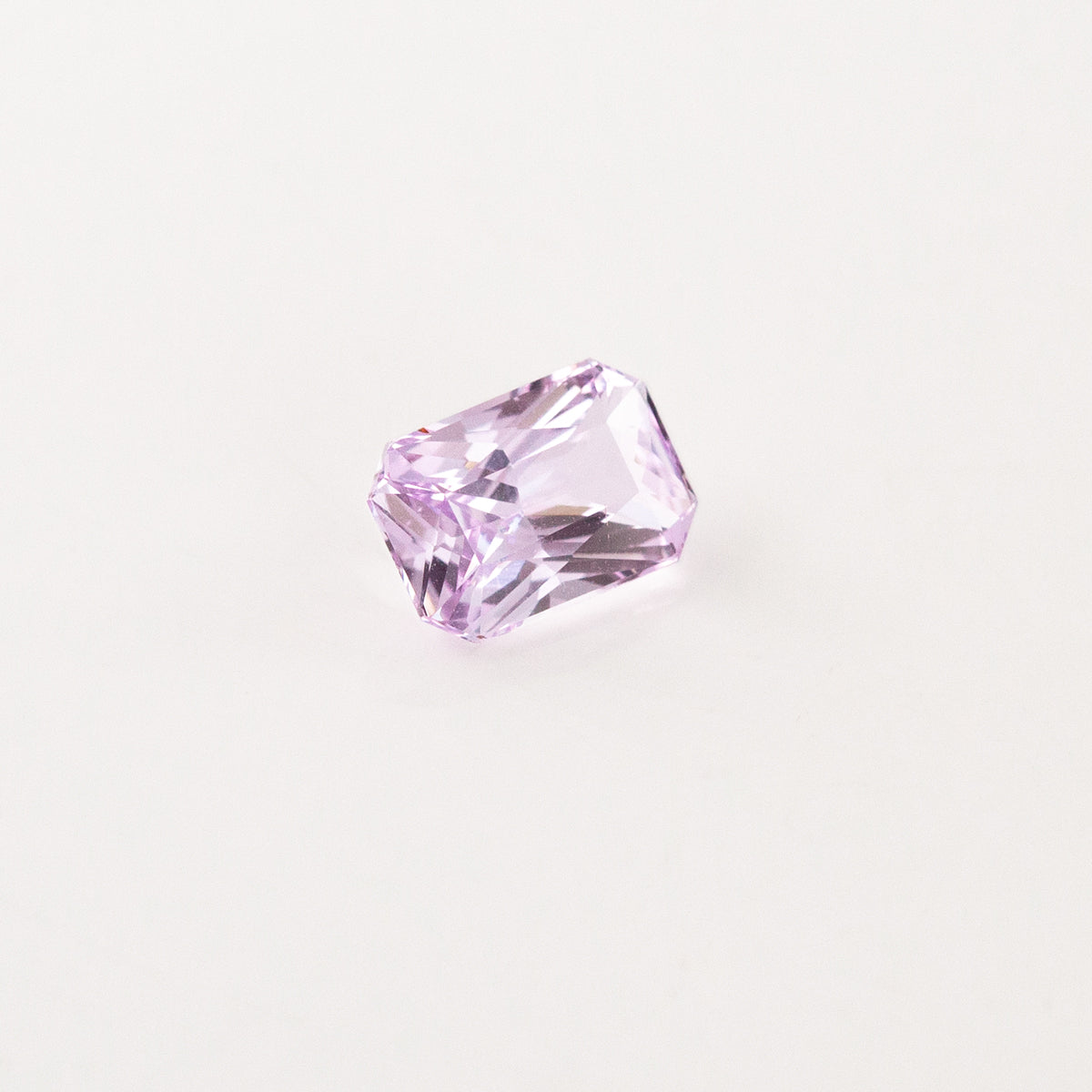 Lilac Pink Sapphire Rectangular cut 1.56 carats