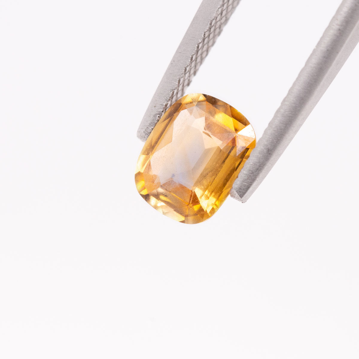 Fiery Yellow Sapphire Rectangular Cushion cut 1.65 carat